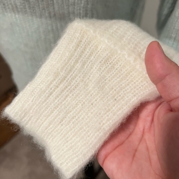 Free People Autumn Sky Cloud block out wool sweater - Picture 8 of 12